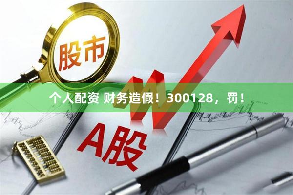 个人配资 财务造假！300128，罚！