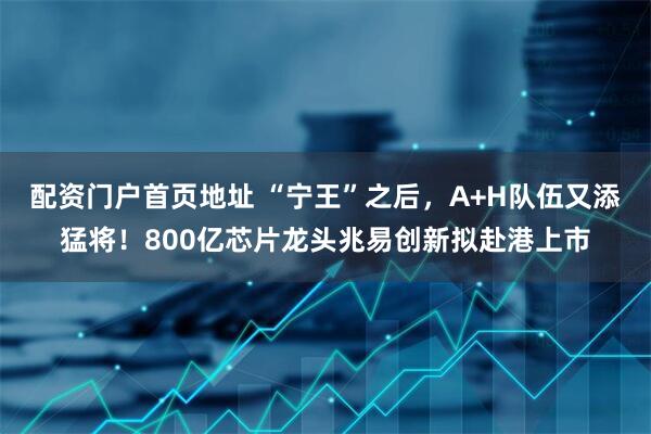 配资门户首页地址 “宁王”之后，A+H队伍又添猛将！800亿芯片龙头兆易创新拟赴港上市
