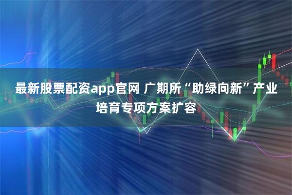 最新股票配资app官网 广期所“助绿向新”产业培育专项方案扩容
